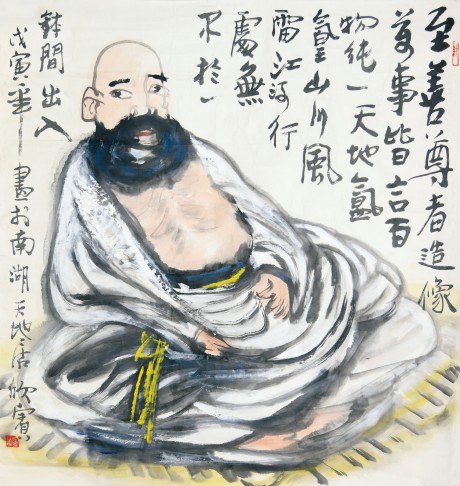 董欣賓 人物鏡片 102*96cm