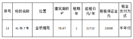 金橋雅苑41棟7號（二次）