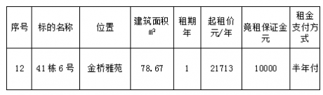 金橋雅苑41棟6號（二次）