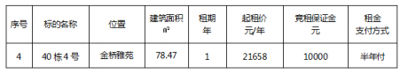 金橋雅苑40棟4號（二次）