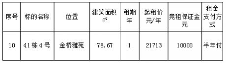 金橋雅苑41棟4號（二次）